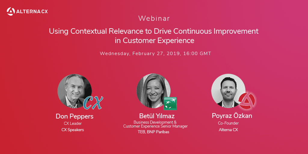 Contextual Relevance to Drive Continuous Improvement in CX