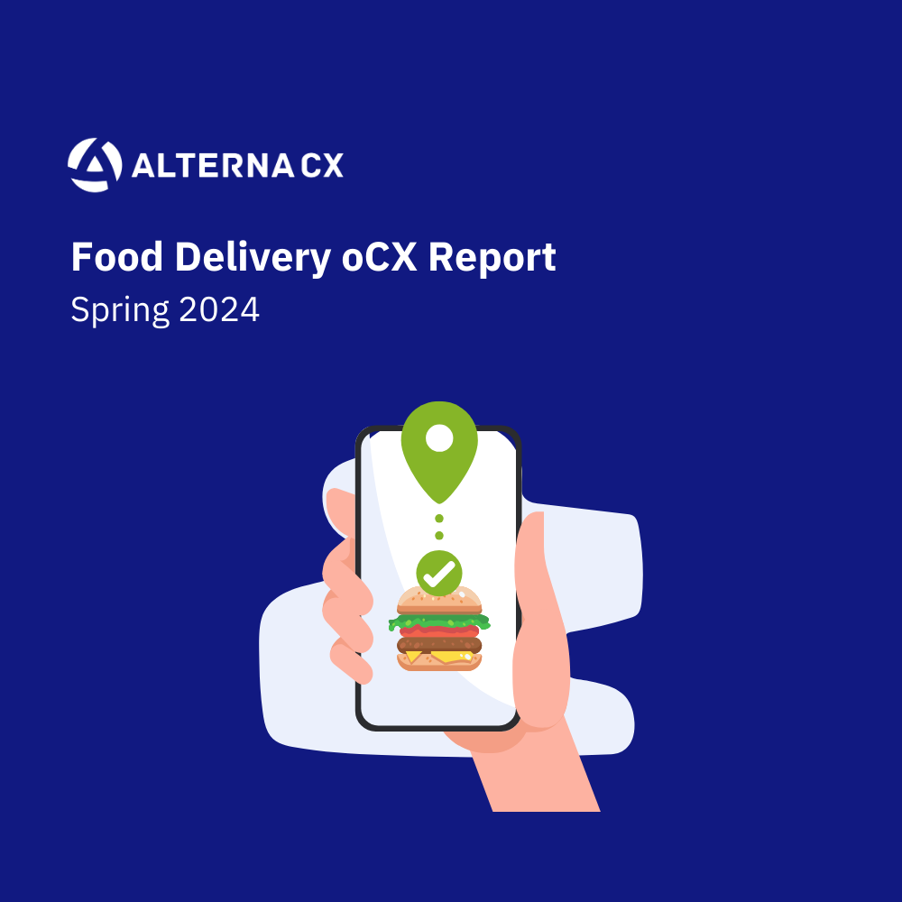 Food Delivery Spring 2024 oCX Report Cover